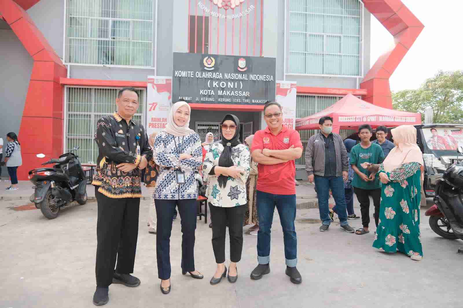 Sekretaris DPRD Kota Makassar Hadiri Pelepasan Kontingen Cabor Karate