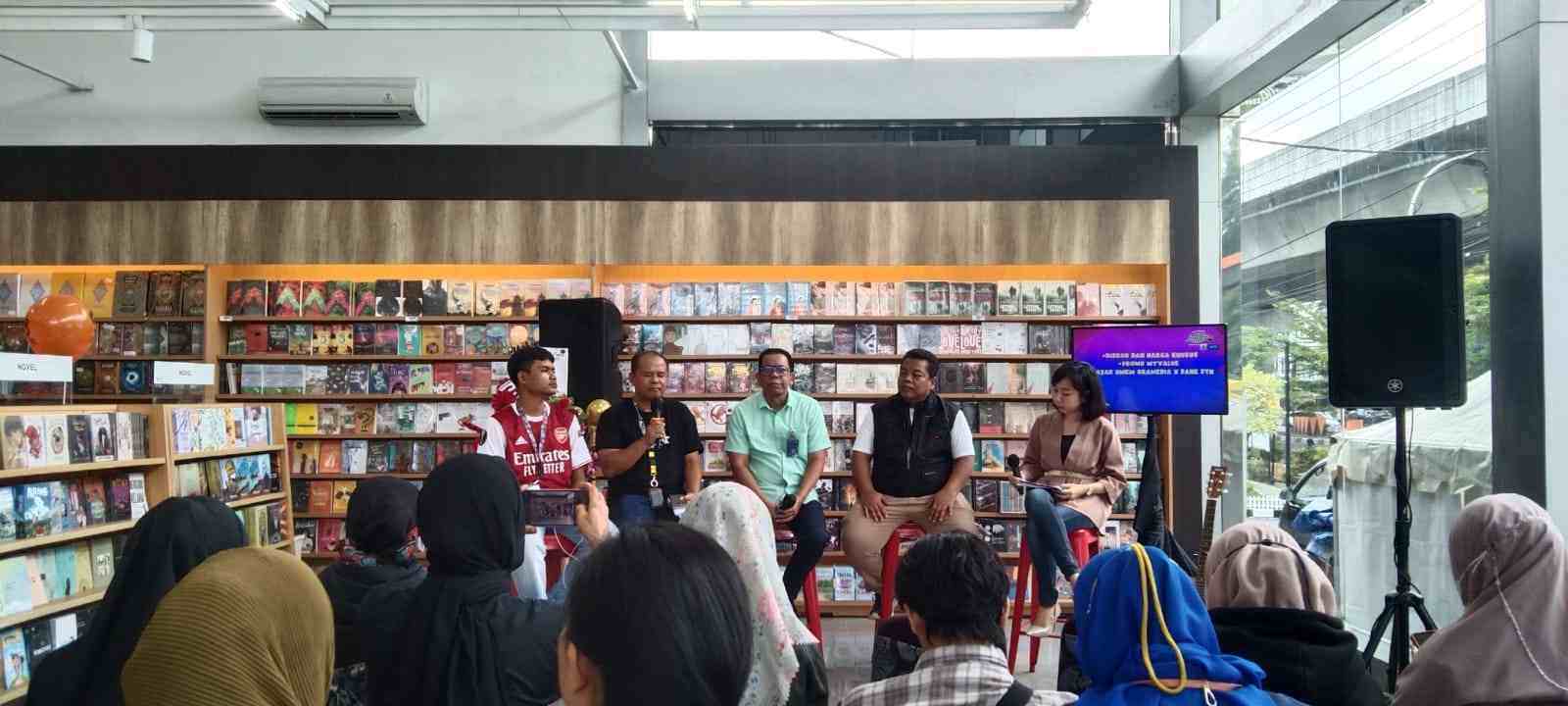 Grand Opening Gramedia Pettarani Makassar. (Rakyat.News/M Aswar).