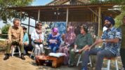 KLHK, BRGM dan Prsident of World Bank Tinjau Kawasan Rehabilitasi Mangrove