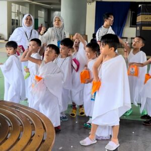 Seru! Anak Didik TK Islam Athirah Sangat Antusias Ikut Manasik Haji