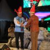 Wali Kota Danny Pomanto (Kiri) dan Staf Ahli Menteri Bidang Inovasi dan Kreativitas Kemenparekraf RI Restog Krisna Kisuma (Kanan) Saat Pagelaran Event F8 Makassar