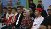 Ketua Perbasi Kota Makassar Indira Yusuf Ismail secara resmi membuka Turnamen Honda Development Basketball League (DBL) with Kopi Good Day