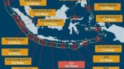 Titik Zona Megathrust di Seluruh Indonesia Berdasarkan Data BMKG