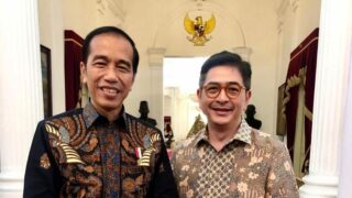 Presiden RI Joko Widodo Bersama Arsjad Rasjid