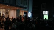 Potret Suasana Nonton Bareng (Nobar) Indonesia vs Bahrain di Cafe & Resto Tiga Rasa By ambara