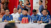 Bupati Bantaeng, M. Fathul Fauzy Nurdin Saat Menghadiri Rapat Koordinasi Optimasi Sistem Pengairan Pertanian Sulsel