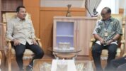 Bupati Luwu Utara Saat Terima Kunjungan Inspektorat Provinsi Sulsel