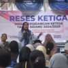 Anggota DPRD Makassar Rezki Saat Reses Ketiga di Kelurahan Buakana, Kecamatan Rappocini, Kota Makassar