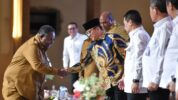Mendes PDT Yandri Susanto Saat Menghadiri Peluncuran Koperasi Desa Merah Putih di Papua
