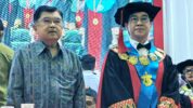 Wakil Presiden RI ke-10 dan 12 Jusuf Kalla alias JK Saat Menghadiri Orasi Ilmiah Orasi Ilmiah Di Acara Wisuda Mahasiswa Universitas Hasanuddin (Unhas) Tahun 2024-2025