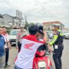 Asmo Sulsel Dukung Polres Gowa Gelar Teguran Simpatik, Kembali Bagikan Helm SNI Gratis
