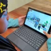 Ilustrasi Anak Bermain Roblox