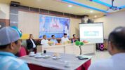 Bupati Uji Nurdin Saat Menghadiri Launching Aplikasi Obor oleh KONI Bantaeng, Kamis (18/9/2025).