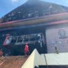 Kondisi Gedung DPRD Sulsel yang Terbakar Pasca Kerusuhan Makassar Agustus Lalu