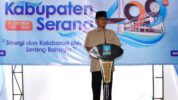 Mendes Yandri Susanto Saat Melakukan Kunjungan Kerja ke Desa Tenjo Ayu, Kecamatan Tanara, Kabupaten Serang
